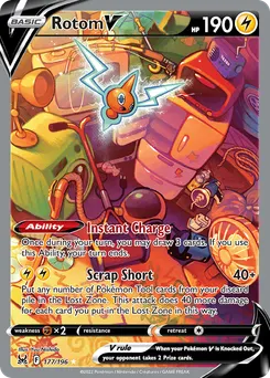 Rotom V #177, Standard