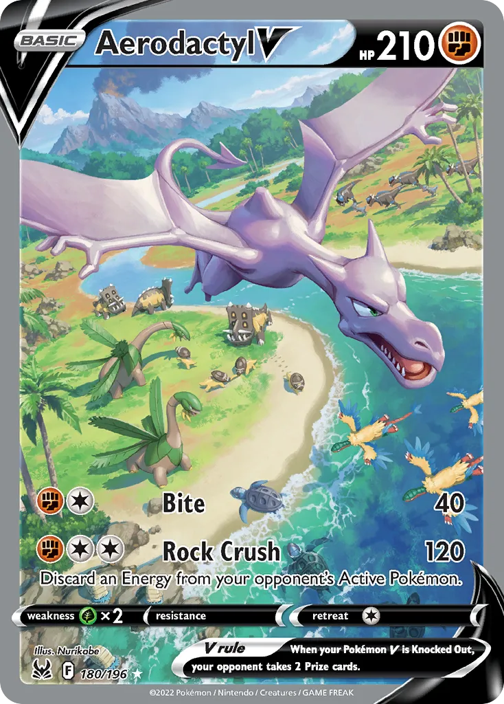 Aerodactyl V #180, Lost Origin