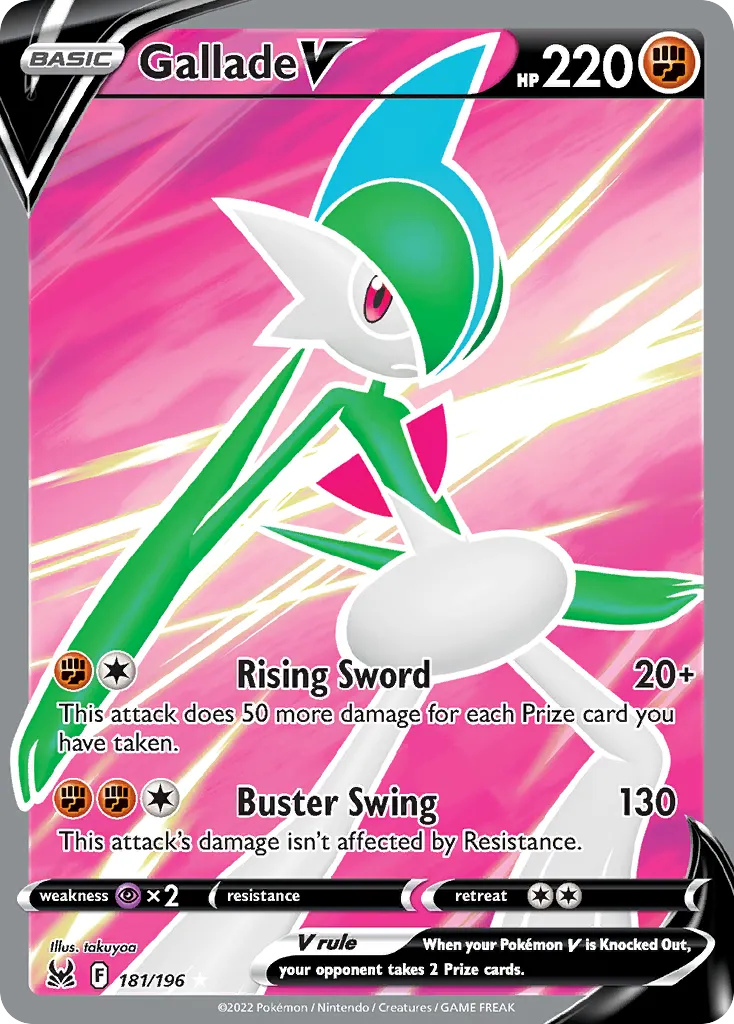 Gallade V #181, Lost Origin