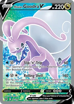 Hisuian Goodra V #187, Standard