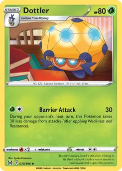 Dottler #19, Standard