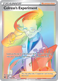 Colress's Experiment #205, Secret