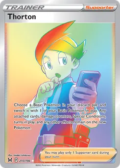Thorton #210, Secret
