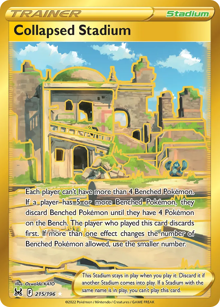 Collapsed Stadium #215, Lost Origin Secret