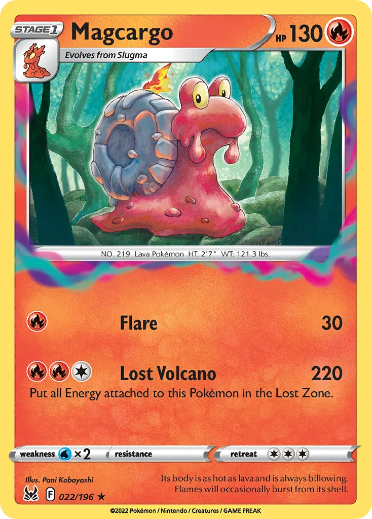 Magcargo #22, Lost Origin