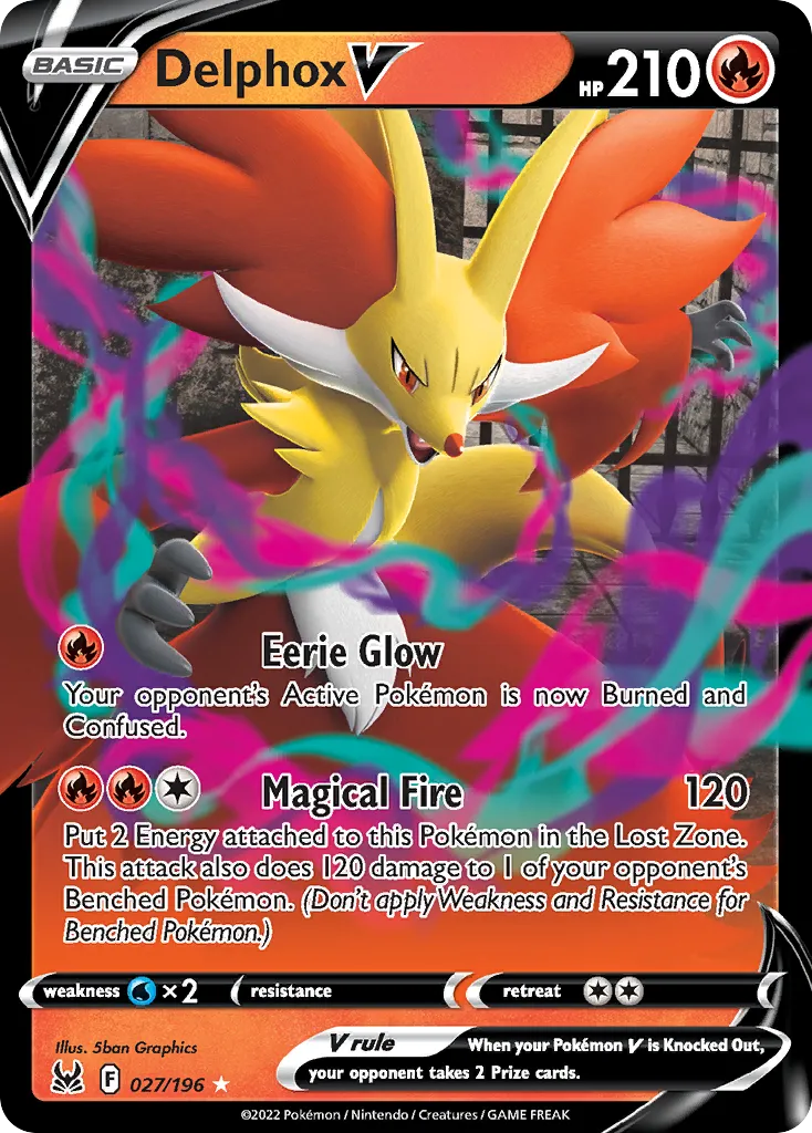 Delphox V #27, Lost Origin