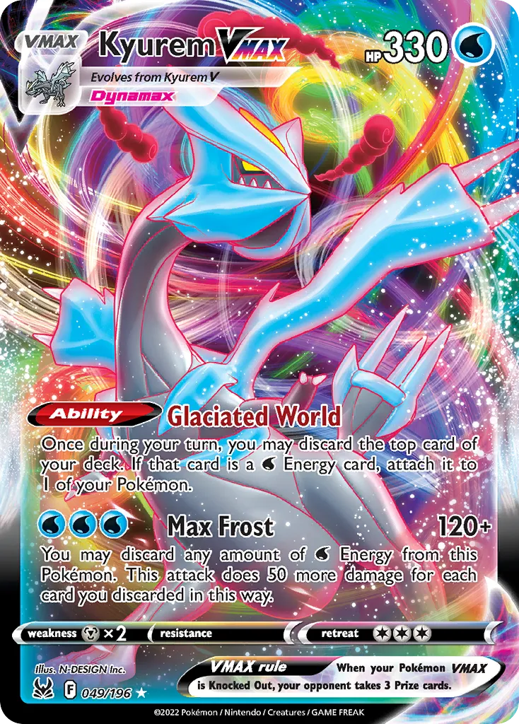 Kyurem VMAX #49, Lost Origin