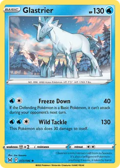 Glastrier #51, Reverse Foil
