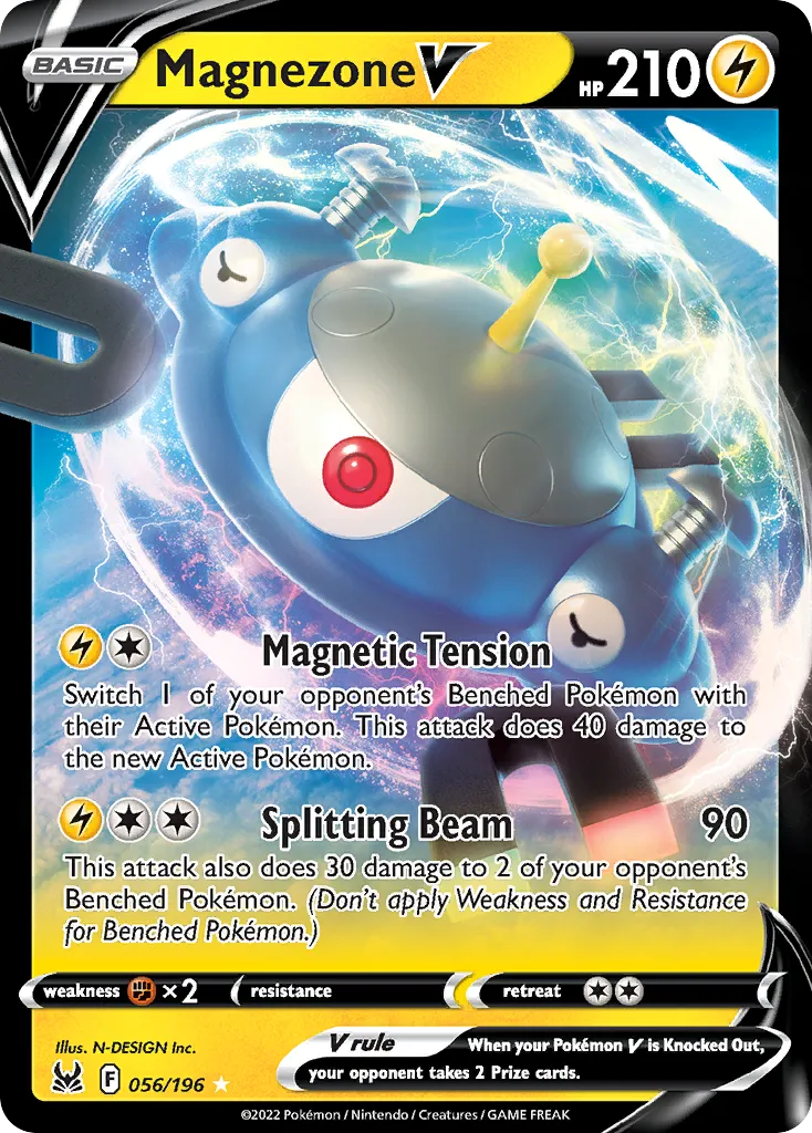 Magnezone V #56, Lost Origin