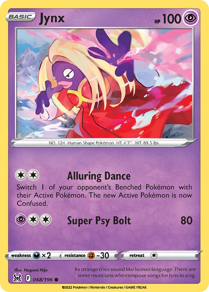 Jynx #68, Lost Origin