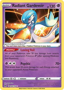 Radiant Gardevoir #69, Standard