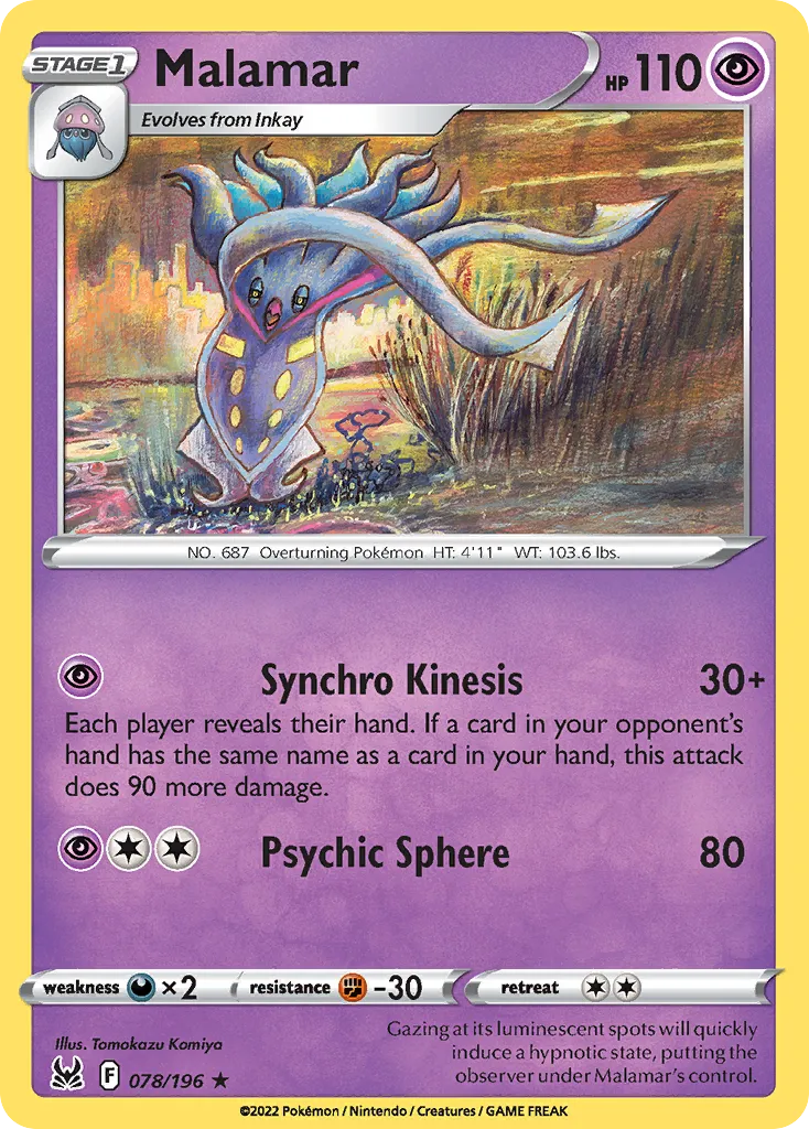 Malamar #78, Lost Origin Reverse Foil