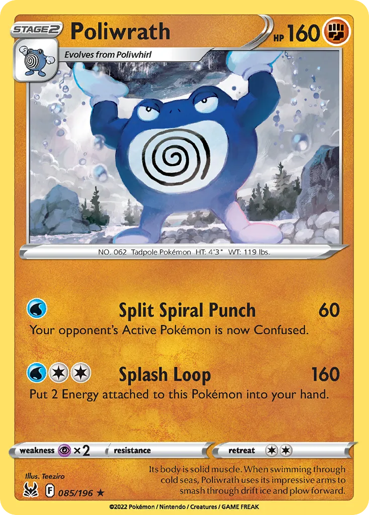Poliwrath #85, Lost Origin