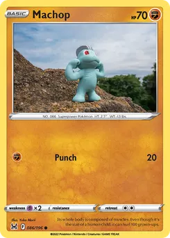 Machop #86, Reverse Foil