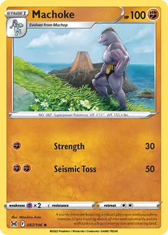 Machoke #87, Reverse Foil
