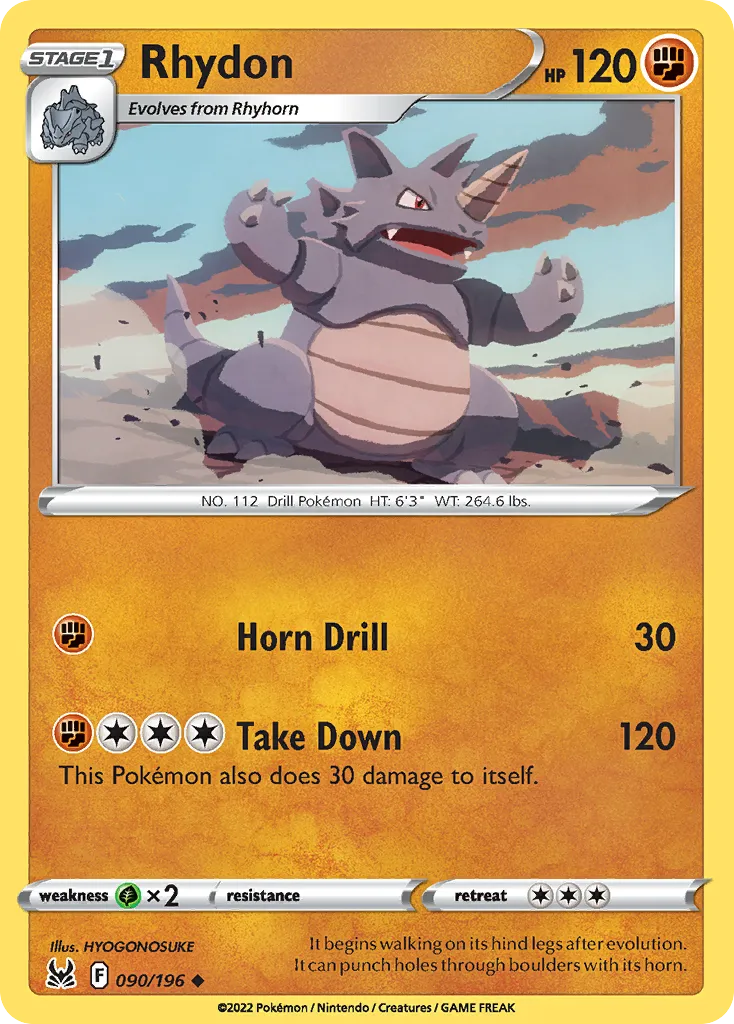 Rhydon #90, Lost Origin
