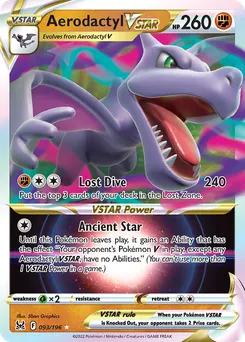 Aerodactyl VSTAR #93, Standard