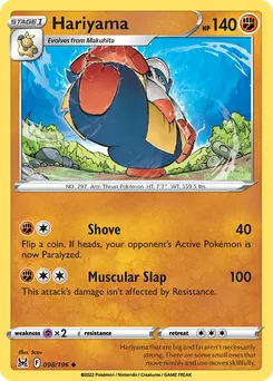 Hariyama #98, Reverse Foil