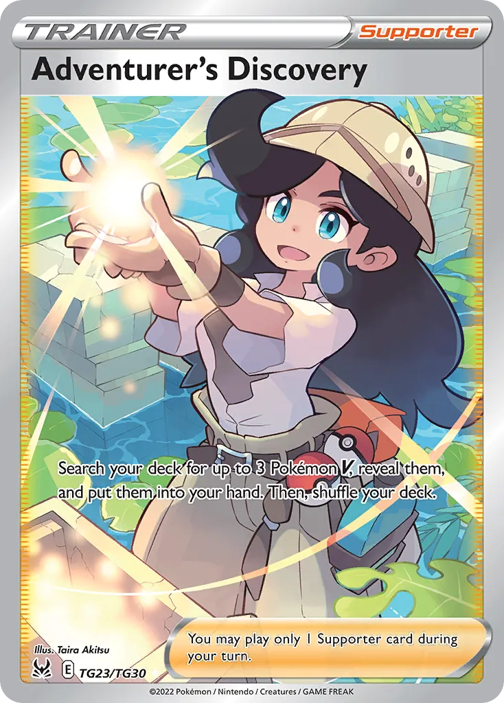 Adventurer's Discovery #TG23, Lost Origin Trainer Gallery