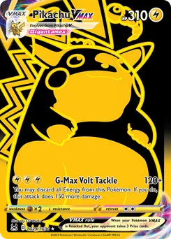 Pikachu VMAX #TG29, Standard