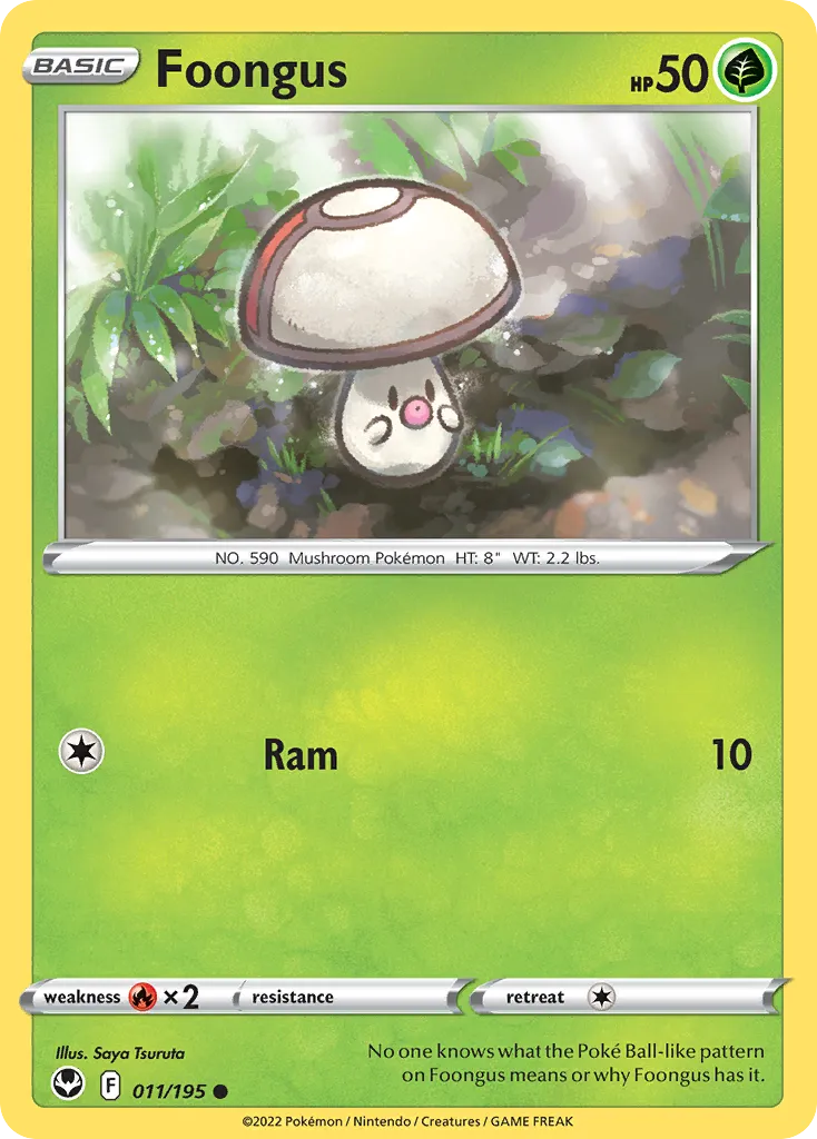 Foongus #11, Silver Tempest Reverse Foil