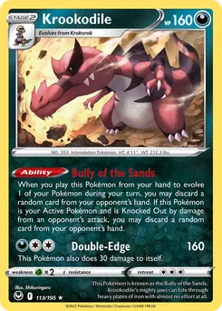 Krookodile #113, Silver Tempest