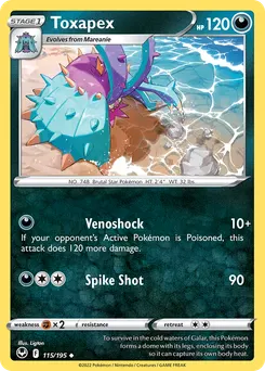 Toxapex #115, Silver Tempest