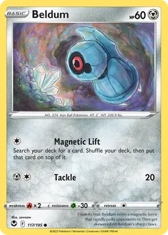 Beldum #117, Silver Tempest