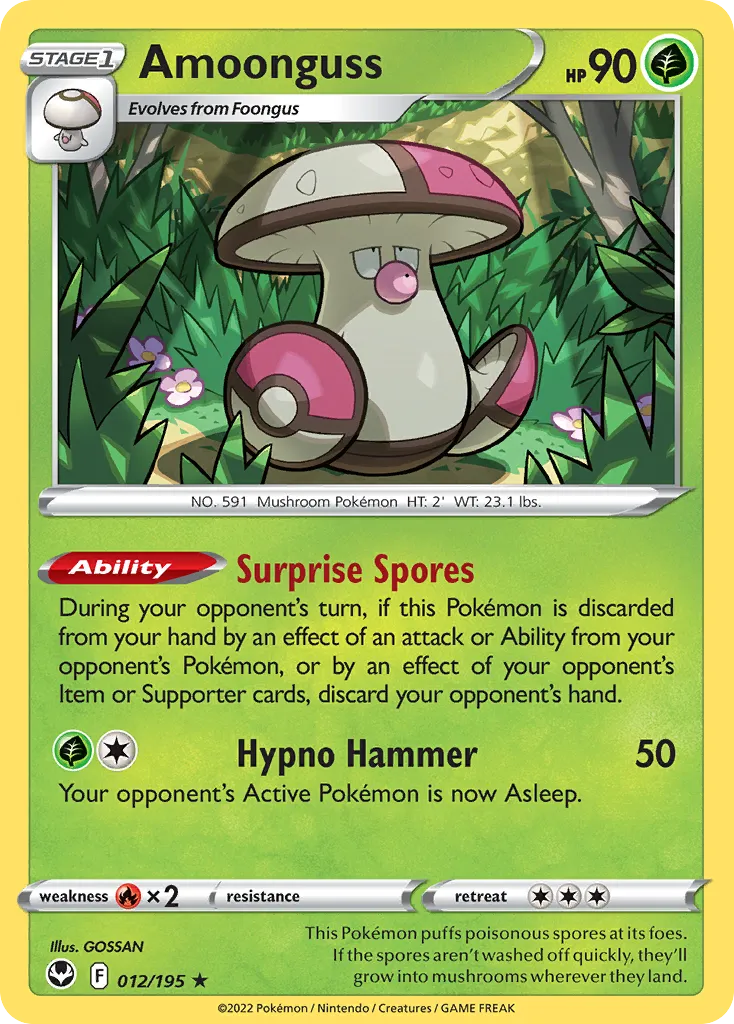 Amoonguss #12, Silver Tempest
