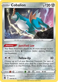 Cobalion #126, Silver Tempest