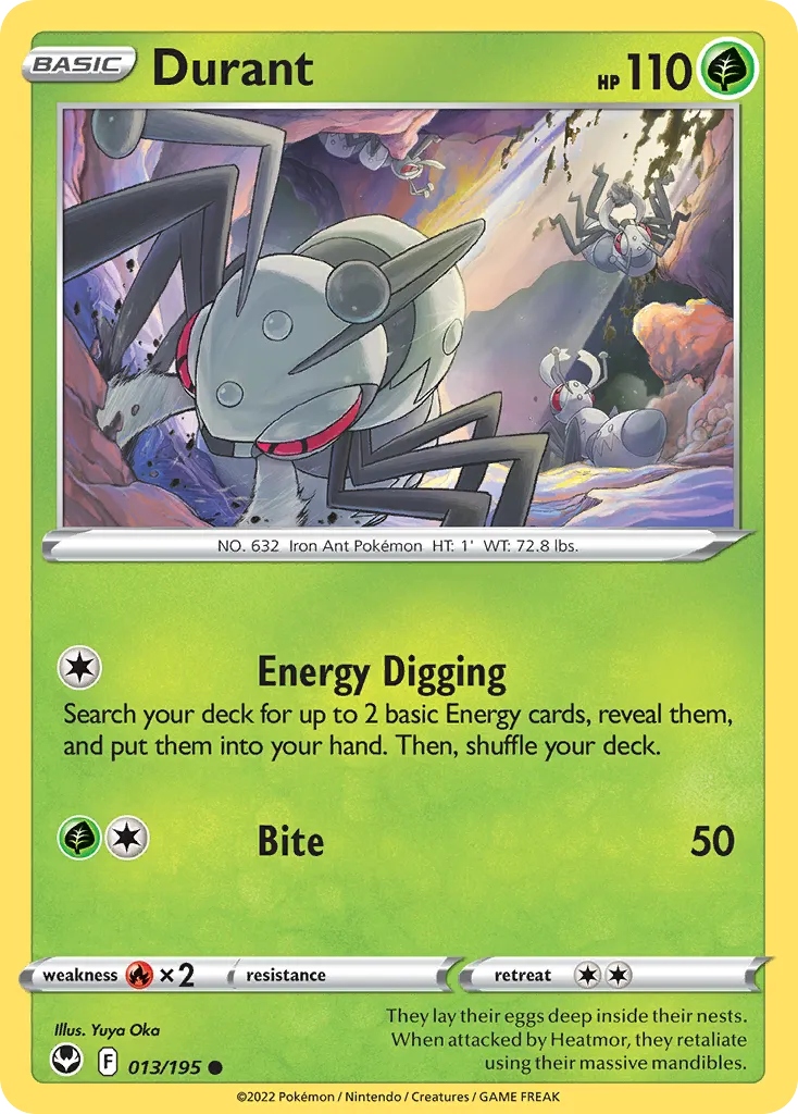 Durant #13, Silver Tempest Reverse Foil
