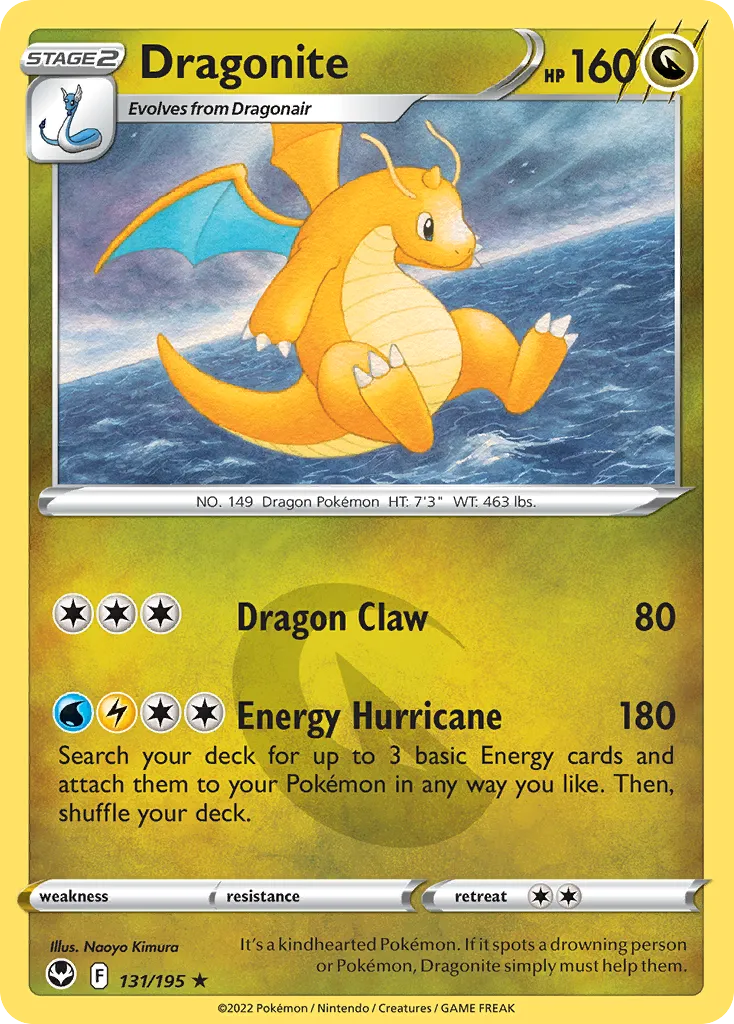 Dragonite #131, Silver Tempest