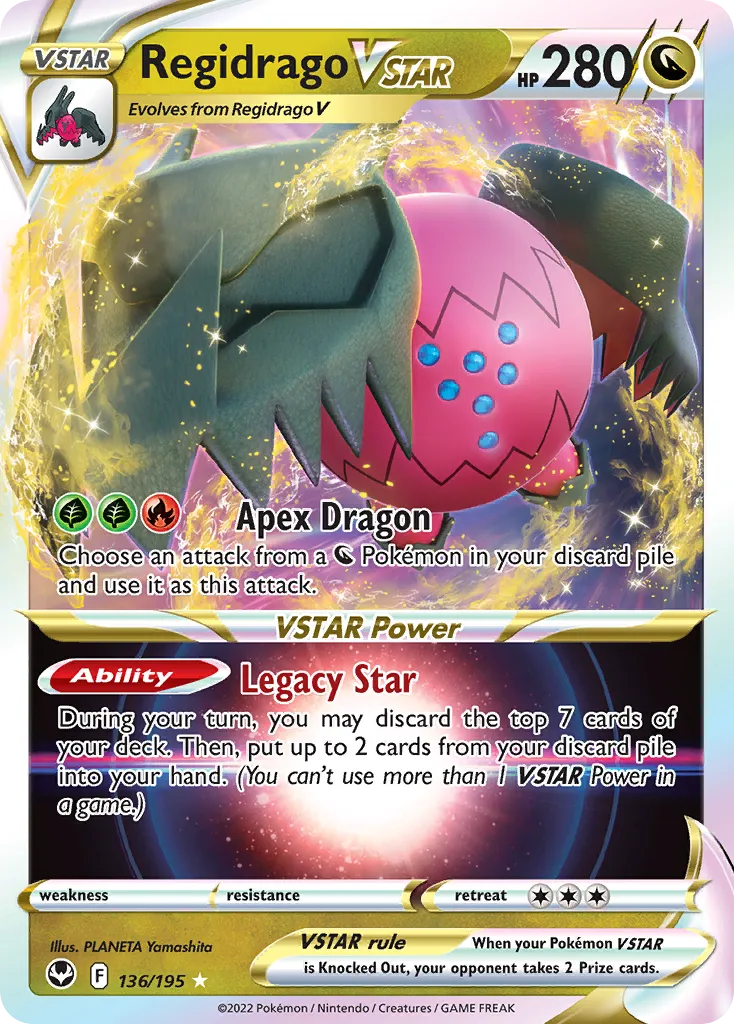Regidrago VSTAR #136, Silver Tempest