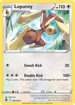 Lopunny #145, Silver Tempest