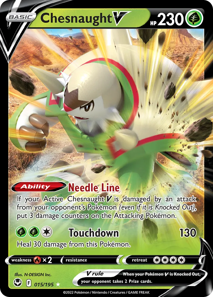 Chesnaught V #15, Silver Tempest