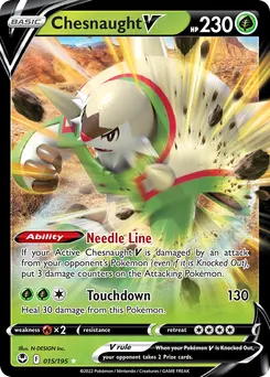 Chesnaught V #15, Standard