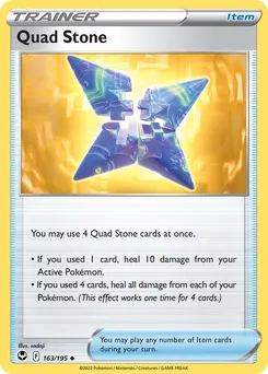 Quad Stone #163, Silver Tempest