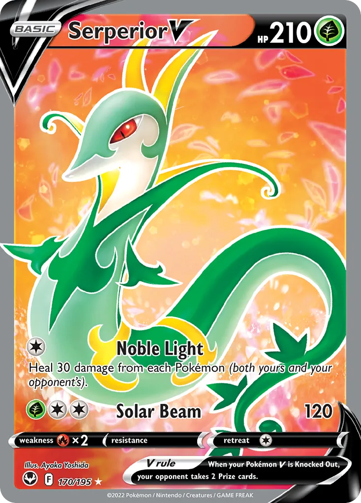 Serperior V #170, Silver Tempest