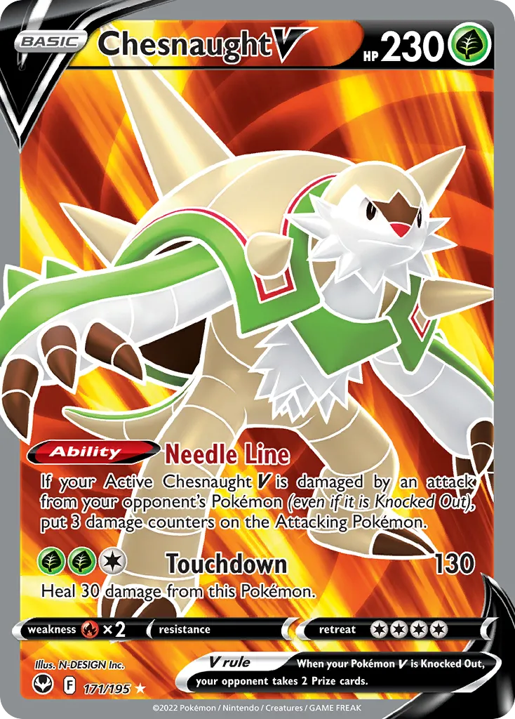 Chesnaught V #171, Silver Tempest