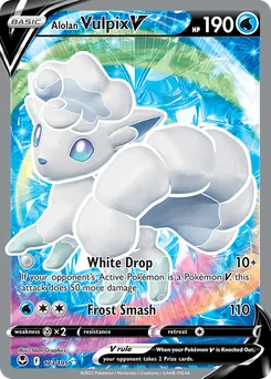 Alolan Vulpix V #173, Standard