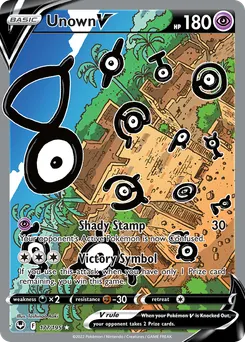 Unown V #177, Standard