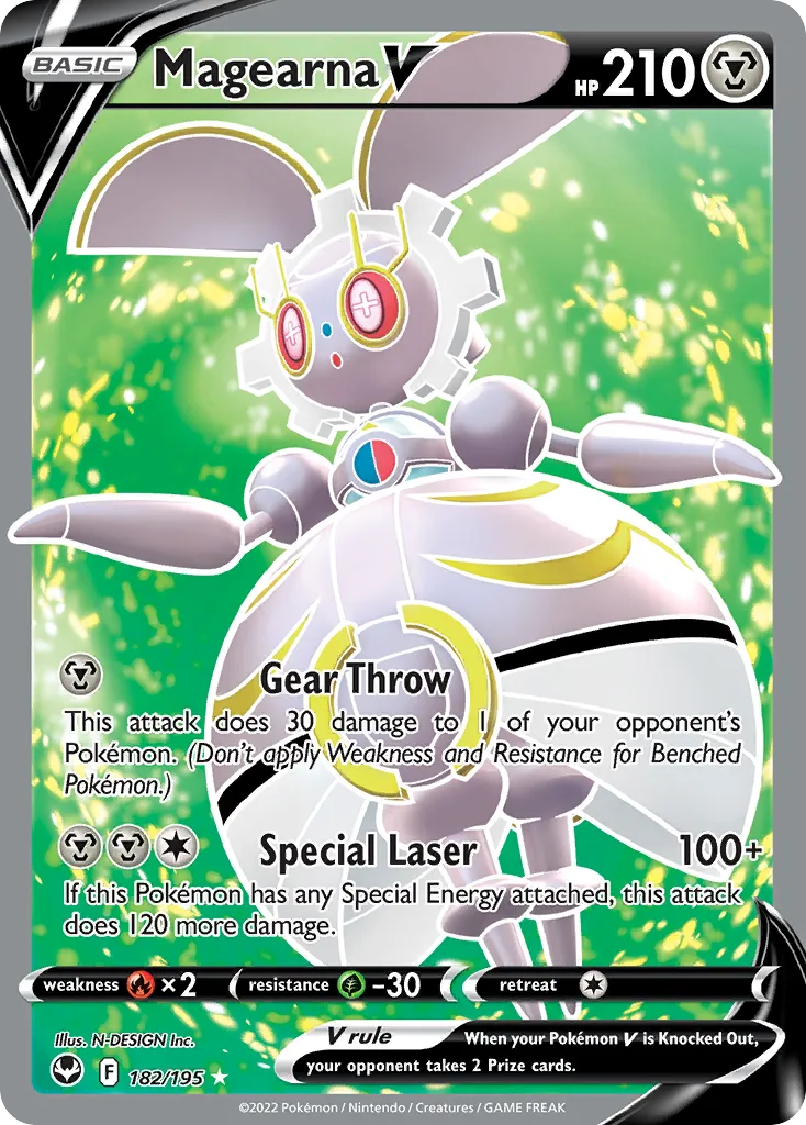 Magearna V #182, Silver Tempest