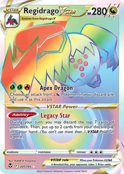 Regidrago VSTAR #201, Secret