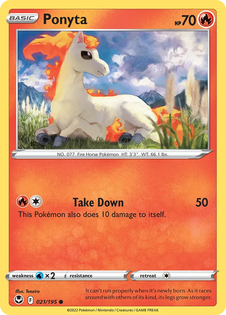 Ponyta #21, Silver Tempest