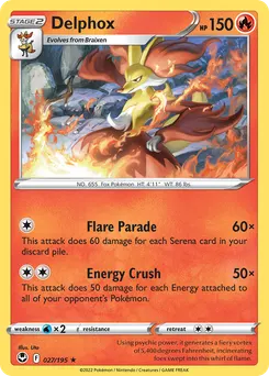 Delphox #27, Silver Tempest