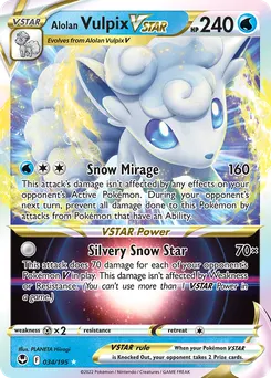 Alolan Vulpix VSTAR #34, Standard