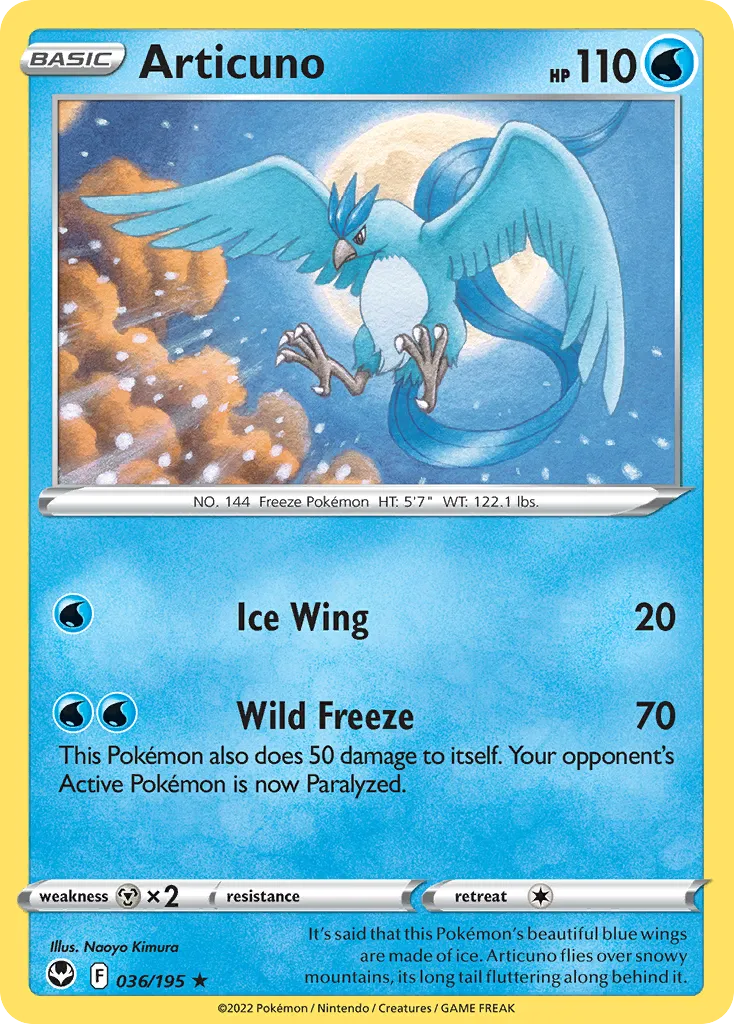 Articuno #36, Silver Tempest