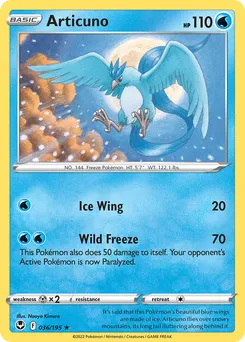 Articuno #36, Standard