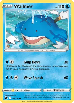 Wailmer #37, Silver Tempest
