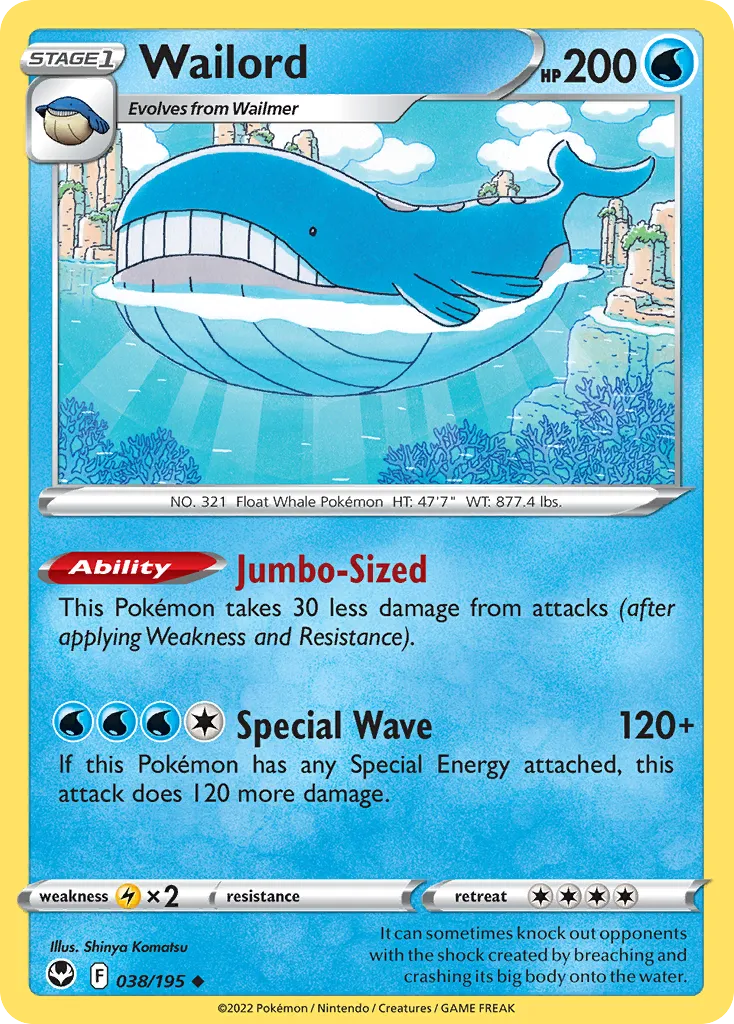 Wailord #38, Silver Tempest